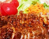 フライパンで簡単♪赤味噌が食欲増進の焼豚作り方4写真