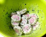 もっちもち♡なるとの磯辺揚げ作り方2写真