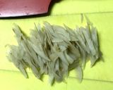 ごぼうと黒ごまのサラダ作り方1写真
