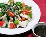 柔らかい！ ふっくらお肉の冷しゃぶサラダ作り方6写真