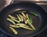 便秘解消☆キウイ&焼きオクラのサラダ作り方2写真