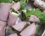 ガチで簡単！大葉チーズのハム巻焼き作り方3写真