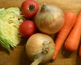 雑な男料理:夏野菜のカレーライス①作り方2写真
