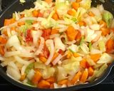 雑な男料理:夏野菜のカレーライス①作り方4写真