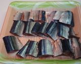 中骨までカリっ✨秋刀魚のガーリック揚げ作り方5写真