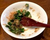 なんだこりゃオクラ豆腐ヘルシーレタス飯作り方2写真