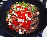 オイマヨポンで簡単味付け！アジアン肉飯作り方5写真