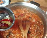 ツナと茸のアラビアータ作り方6写真