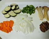 鉄板で♡元気モリモリ和風しょうゆパスタ♪作り方1写真