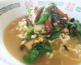 シシトウと魚の缶詰ラーメン作り方5写真
