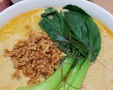 自家製鶏そぼろで濃厚ゴマ豆乳担々麺❤️作り方8写真