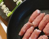 肉巻きズッキーニとアスパラのグラタン作り方2写真