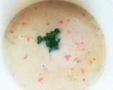 親子で一緒に♡お芋の豆乳野菜スープ作り方4写真