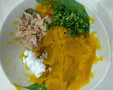 離乳食後期完了期　かぼちゃとツナのおやき作り方3写真