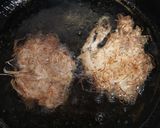 パパ絶賛！大根餅風刺身のツマのかき揚げ。作り方3写真