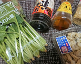 【ほうれん草とあさりのゴマめんつゆ和え】作り方1写真