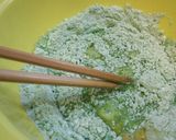 黒蜜きな粉で食べる 抹茶ホットケーキ作り方2写真
