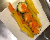 低フォドマップ サーモンホイル焼き作り方1写真