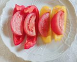 甘〜い❣️パプリカのアンチョビパン粉焼き作り方3写真