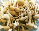 トッポギとしめじのネギ味噌マヨチーズ焼き作り方1写真