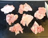 調味料不要☆鶏もも肉のサルティンボッカ！作り方2写真
