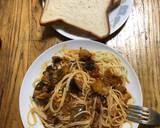 夏野菜パスタ茄子ミートパスタ作り方6写真