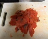具だくさん!鮭ときのこのクリームパスタ作り方1写真