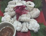 鱧の湯引きを梅肉で作り方8写真