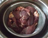 鶏レバーの カラメルソテー作り方1写真
