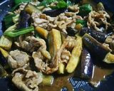 豚肉と夏野菜の味噌炒め作り方6写真