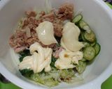 苦くない！　ゴーヤと白菜とツナのサラダ作り方11写真