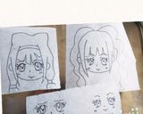 プリキュアキャラ弁☆ルールー作り方1写真