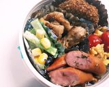（お弁当）玉ねぎトマト玉子のバラオムレツ作り方5写真