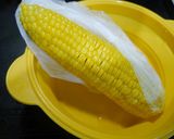 レンジで簡単！茹でとうもろこし　1本4分作り方4写真