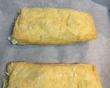 油揚げとシャキシャキ　キャベツのピザ風作り方2写真