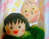 『ちびまる子ちゃん♡友蔵♡紫陽花』弁当♡作り方14写真