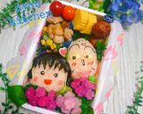 『ちびまる子ちゃん♡友蔵♡紫陽花』弁当♡作り方17写真