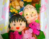 『ちびまる子ちゃん♡友蔵♡紫陽花』弁当♡作り方18写真