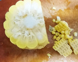 我が家のとうもろこしご飯作り方1写真