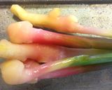 リビングで作る生け花気分の谷中生姜作り方7写真