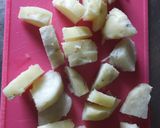 ☆じゃがいものソース焼き☆作り方1写真