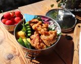 めんつゆで作る！鶏もも肉の唐揚げ作り方3写真