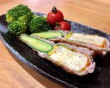 花ズッキーニとカマンベールの肉巻き作り方12写真