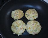 米粉のおかずパンケーキ作り方7写真