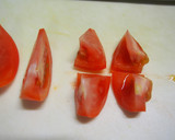 とろろトマトかけ♪とろトマト！めんつゆで作り方1写真