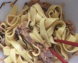 めちゃマイルドクリーミー納豆塩辛パスタ作り方3写真