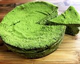 低糖質☆濃厚大豆粉の抹茶チーズケーキ作り方4写真