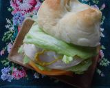 レタス盛りだくさんのサンドイッチ♫作り方8写真