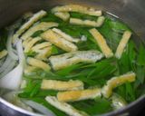 贅沢♪卵1個落としの味噌汁♪作り方2写真