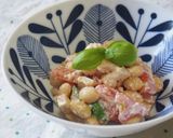 大豆とバジル・トマトのマヨネーズサラダ♪作り方5写真